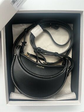 Polene Numéro Dix Micro Bag - Black
